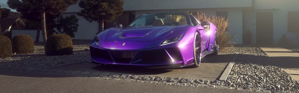 ชุดแต่งรอบคัน Ferrari F8 N-Largo Spider Novitec