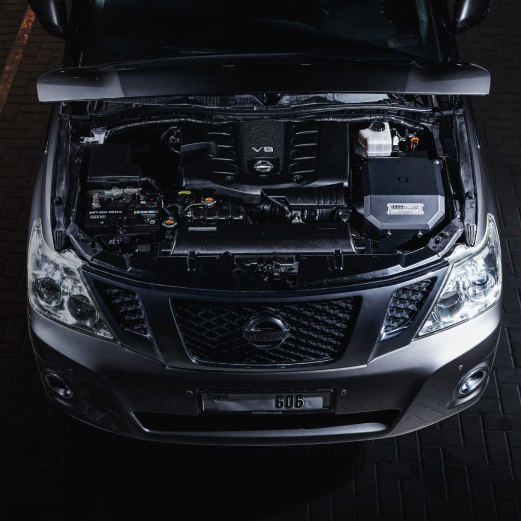 ชุดกรองอากาศ Nissan Patrol Y62 LE (6th Gen) VK56D BlackBoost