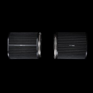 กรองอากาศ BlackBoost Oval Twin Flow Synthetic Dry Air Filters (4.3" x 196mm) SET BlackBoost