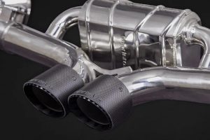 ชุดท่อไอเสีย Porsche 992 GT3/RS Capristo Valved Exhaust OE Actuators