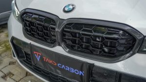 กระจังหน้า Carbon Fiber BMW 3 Series 330i M340i LCI G20 G21 ทรง TAKD