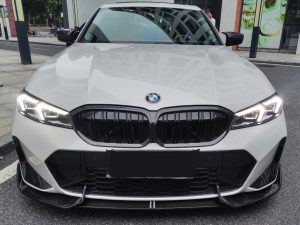ลิ้นหน้า Carbon Fiber BMW 3 Series 330i M340i G20 G21 LCI ทรง TAKD V2