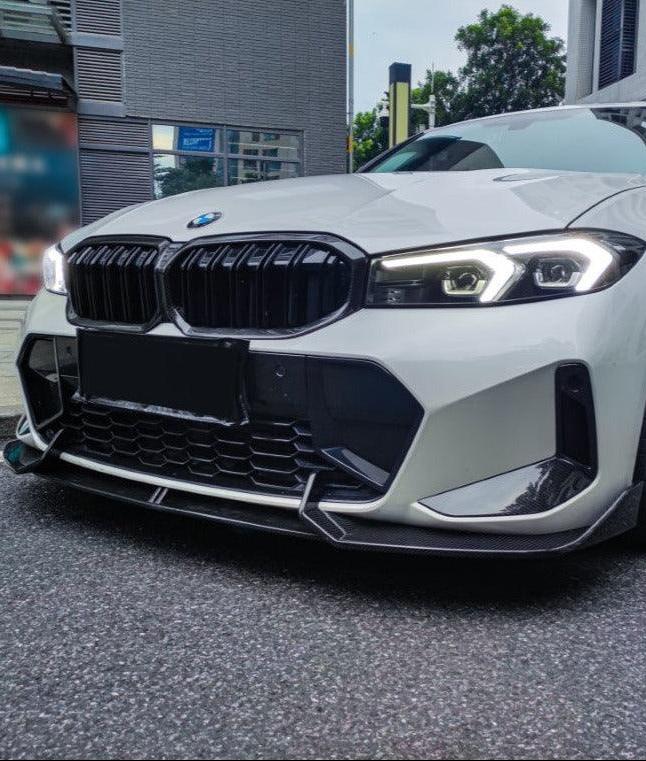ลิ้นหน้า Carbon Fiber BMW 3 Series 330i M340i G20 G21 LCI ทรง TAKD V2
