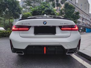 ดิฟฟิวเซอร์ Carbon Fiber BMW 3 Series 330i M340i G20 G28 LCI ทรง TAKD V2