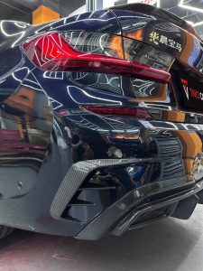 กันชน Carbon Fiber BMW 3 Series 330i M340i G20 G21 Pre-LCI ทรง TAKD