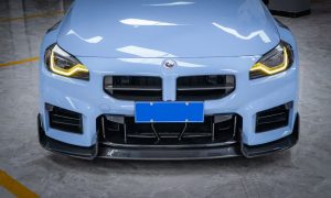ลิ้นหน้า Carbon Fiber BMW M2CS M2 G87 ทรง TAKD Dry Carbon ปี 2023-ON