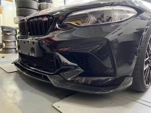 ลิ้นหน้า Carbon Fiber BMW M2 / M2C F87 ทรง TAKD