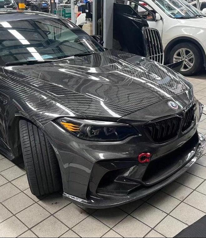 ซุ้มล้อ-แก้มข้าง Carbon Fiber BMW M2 / M2C F87 ทรง TAKD ปี 2016-2021