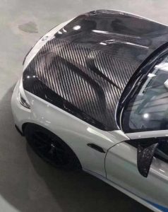 ฝากระโปรงหน้า Carbon Fiber BMW M2 / M2C F87 Double-sided ทรง TAKD