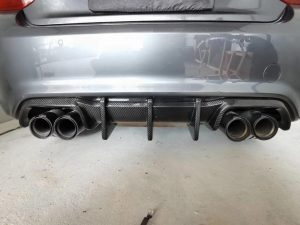 ดิฟฟิวเซอร์ Carbon Fiber BMW M2 / M2C F87 ทรง TAKD