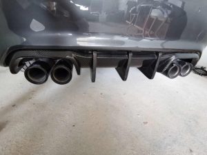 ดิฟฟิวเซอร์ Carbon Fiber BMW M2 / M2C F87 ทรง TAKD