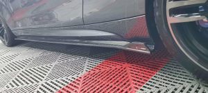 สเกิร์ตข้าง Carbon Fiber BMW M2 / M2C F87 ทรง TAKD