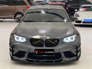 ลิ้นหน้า Carbon Fiber BMW M2 / M2C F87 ทรง TAKD