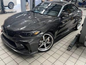 ซุ้มล้อ-แก้มข้าง Carbon Fiber BMW M2 / M2C F87 ทรง TAKD ปี 2016-2021