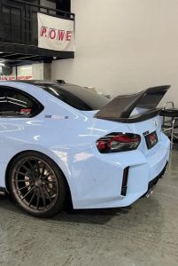 สปอยเลอร์ Carbon Fiber BMW M2 / M2C G87 2 Series M240 230 G42 Coupe ทรง TAKD V2