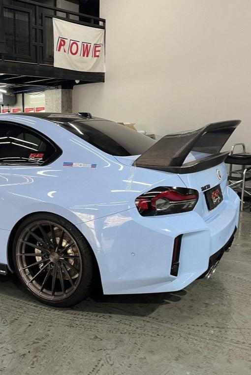 สปอยเลอร์ Carbon Fiber BMW M2 / M2C G87 2 Series M240 230 G42 Coupe ทรง TAKD V2