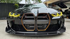 กระจังหน้า Carbon Fiber BMW M3 G80 M4 G82 G83 ทรง TAKD