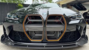 กระจังหน้า Carbon Fiber BMW M3 G80 M4 G82 G83 ทรง TAKD