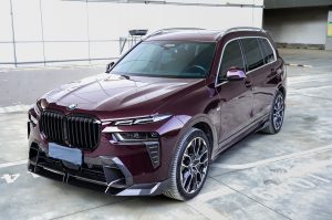 ซุ้มล้อ-แก้มข้าง Carbon Fiber BMW X7 M60i XB7 LCI G07 ทรง TAKD Dry Carbon
