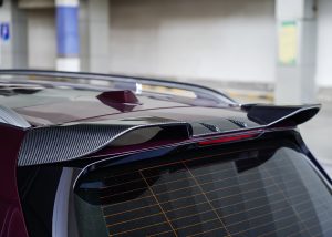 สปอยเลอร์หลังคา Carbon Fiber BMW X7 xDrive40i 50i M60i XB7 G07 ทรง TAKD Dry Carbon ปี 2019-ON