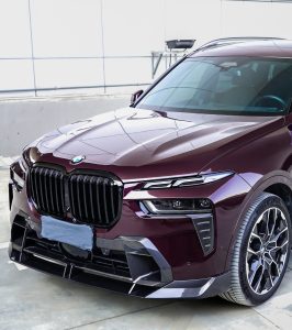 ลิ้นหน้า Carbon Fiber BMW X7 xDrive40i M60i ALPINA XB7 LCI G07 ทรง TAKD Dry Carbon