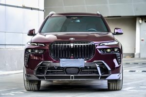 ลิ้นหน้า Carbon Fiber BMW X7 xDrive40i M60i ALPINA XB7 LCI G07 ทรง TAKD Dry Carbon