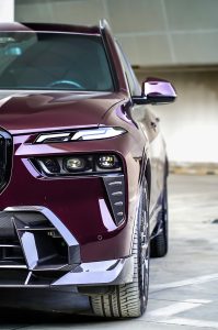 ลิ้นหน้า Carbon Fiber BMW X7 xDrive40i M60i ALPINA XB7 LCI G07 ทรง TAKD Dry Carbon
