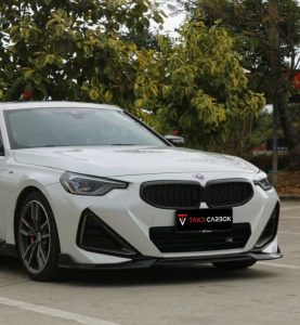 ลิ้นหน้า Carbon Fiber BMW 230i M240i G42 ทรง TAKD Dry Carbon ปี 2022-ON