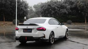 สปอยเลอร์ Carbon Fiber BMW M2/C G87 2 Series 230i M240i G42 ทรง TAKD Dry Carbon