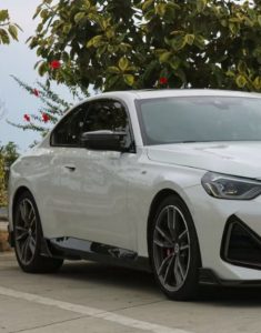 สเกิร์ตข้าง Carbon Fiber BMW 2 Series 230i M240i G42 ทรง TAKD Dry Carbon ปี 2022-ON