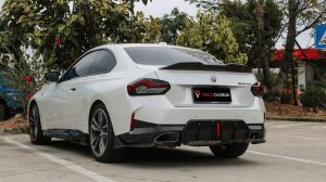 สเกิร์ตข้าง Carbon Fiber BMW 2 Series 230i M240i G42 ทรง TAKD Dry Carbon ปี 2022-ON