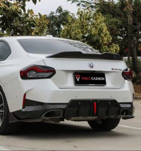 ดิฟฟิวเซอร์ Carbon Fiber BMW 230i M240i G42 ทรง TAKD Dry Carbon ปี 2022-ON