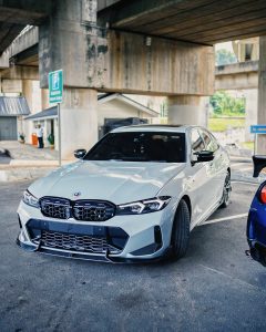 ลิ้นหน้า Carbon Fiber BMW 3 Series 330i M340i G20 G21 LCI ทรง TAKD V2