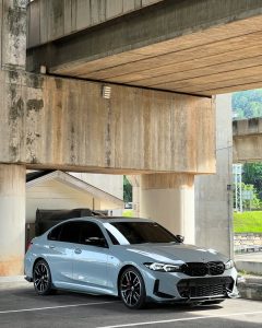สเกิร์ตข้าง Carbon Fiber BMW 3 Series G20 330i M340i ทรง TAKD Ver.1 ปี 2019-ON