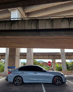 สเกิร์ตข้าง Carbon Fiber BMW 3 Series G20 330i M340i ทรง TAKD Ver.1 ปี 2019-ON