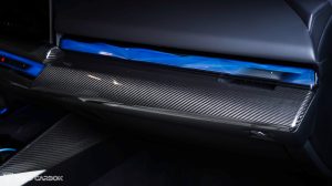 ชุดแต่งภายใน Carbon Fiber BMW 530 540 i5 e/x Drive40 M60 G60 G61 ทรง TAKD (Right Center Cover)