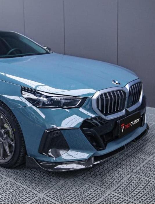 ลิ้นหน้า Carbon Fiber BMW 5 Series 530 540 G60 G61 ทรง TAKD ปี 2024-ON
