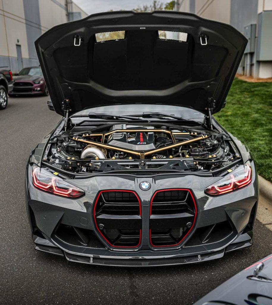 กระจังหน้า Carbon Fiber BMW M3 G80 M4 G82 G83 ทรง TAKD