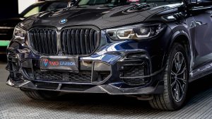 ลิ้นหน้า Carbon Fiber BMW X5 G05 M50i X/S Drive 40i Pre-LCI ทรง TAKD V2