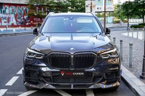 ลิ้นหน้า Carbon Fiber BMW X5 G05 M50i X/S Drive 40i Pre-LCI ทรง TAKD V2