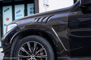 ซุ้มล้อ-แก้มข้าง Carbon Fiber BMW X5 M60i M50i s/x Drive 40i G05 ทรง TAKD ปี 2019-ON