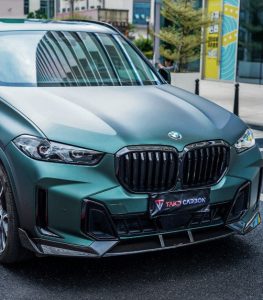 ชิ้นตกแต่งคาร์บอน Carbon Fiber BMW X5 s/x Drive 40i xDrive 50e M60i G05 LCI ทรง TAKD Dry Carbon ปี 2024-ON