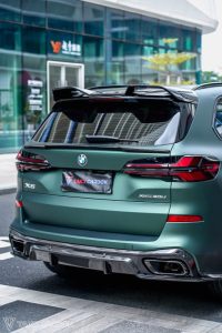 ดิฟฟิวเซอร์ Carbon Fiber BMW X5 M60i M50i s/x Drive 40i G05 ทรง TAKD V2