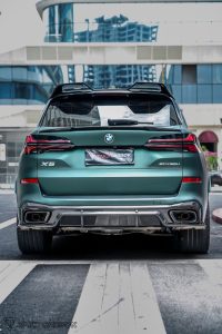 ดิฟฟิวเซอร์ Carbon Fiber BMW X5 M60i M50i s/x Drive 40i G05 ทรง TAKD V2