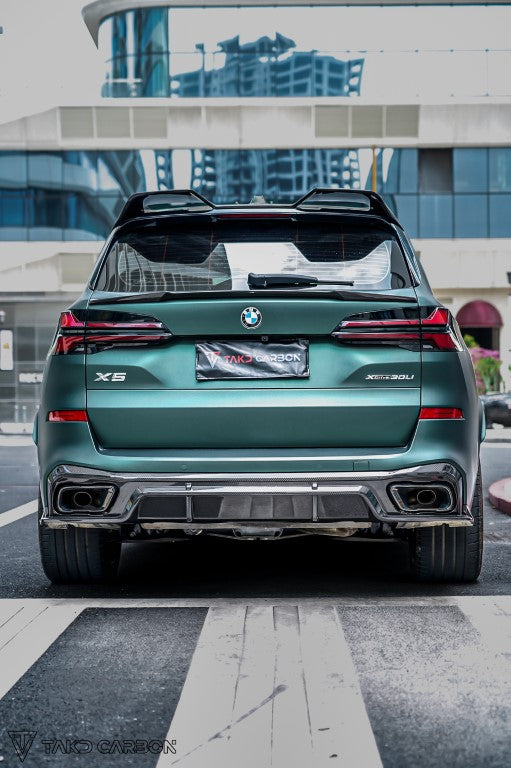 ดิฟฟิวเซอร์ Carbon Fiber BMW X5 M60i M50i s/x Drive 40i G05 ทรง TAKD V2