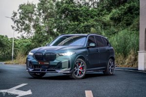 ชิ้นตกแต่งคาร์บอน Carbon Fiber BMW X5 s/x Drive 40i xDrive 50e M60i G05 LCI ทรง TAKD Dry Carbon ปี 2024-ON