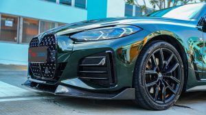 ลิ้นหน้า Carbon Fiber BMW I4 M50 / e Drive 40 4 Series Gran Coupe M440i G26 ทรง TAKD