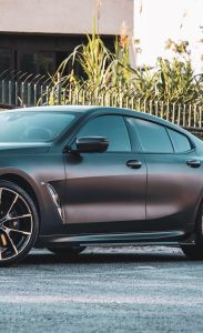 สเกิร์ตข้าง Carbon Fiber BMW M850 840 G16 8 Series 840i 850i ทรง TAKD V1