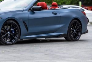 สเกิร์ตข้าง Carbon Fiber BMW 8 Series 840i M850 G14 G15 G16 ทรง TAKD