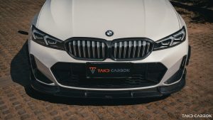 ลิ้นหน้า Carbon Fiber BMW 3 Series G20 330i M340i LCI ทรง TAKD ปี 2023-ON
